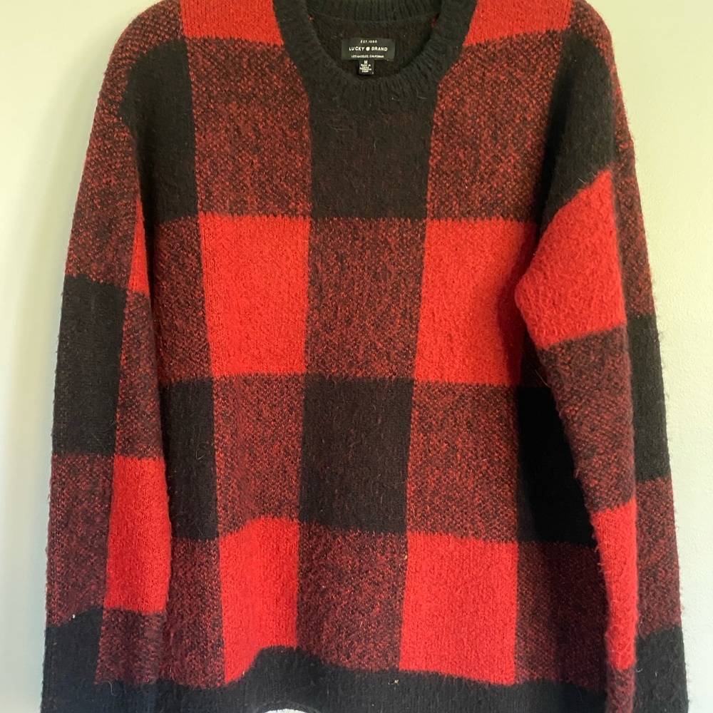 Buffalo Plaid Lucky Brand Sweater